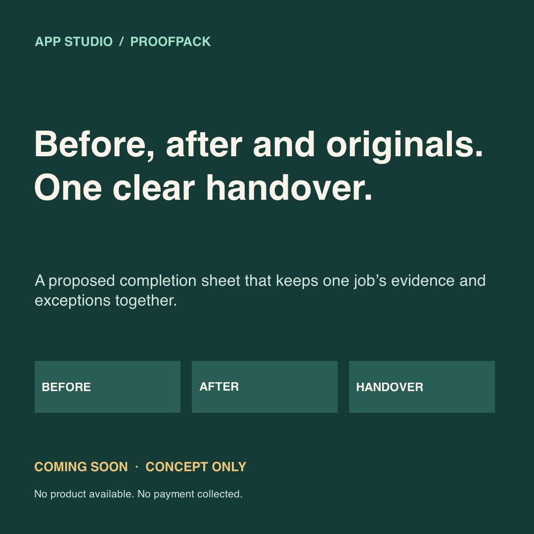 Proposed workflow illustration; not a built product